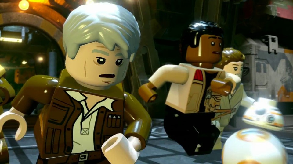 Lego Star Wars: Das Erwachen der Macht - Gameplay mit Rey und Finn von der E3