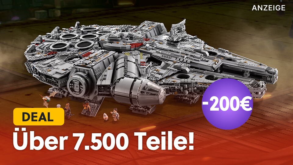 Der Millennium Falcon ist eines der bekanntesten Raumschiffe der Welt - und auch ein geniales Lego-Set!