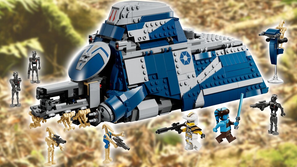 Mit Waffendepot unter der Haube und einem STAP ist genug Ausrüstung für die Truppe vorhanden.