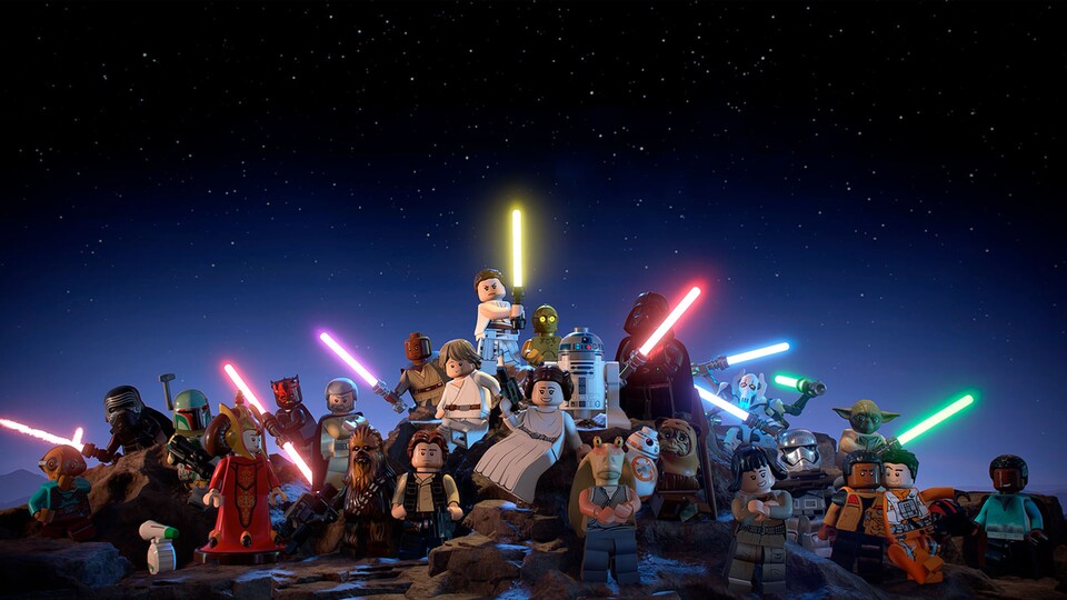 Über 300 spielbare Charaktere stehen in Lego Star Wars: The Skywalker Saga bereit. So viele gabs noch nie!
