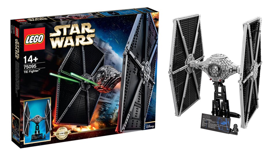 Der gehört in jede gute Klötzchen-Sammlung: Der LEGO Star Wars TIE Fighter 75095.