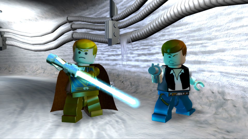 Anakin Skywalker in seinen jungen Jahren neben Han Solo? So etwas ist nur bei Lego Star Wars möglich.