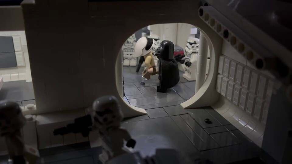 Ein liebevoll ausgestattetes Innenleben gehört ebenfalls zum Star-Wars-MOC dazu.