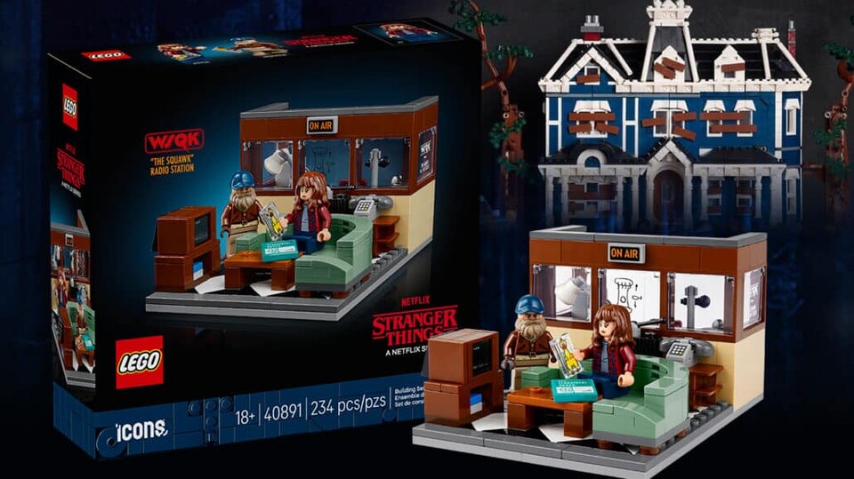Das neue Stranger Things Set, The Creel House, wird für Sofortkäufer durch die WSQK Radio Station mit zwei Minifiguren komplettiert. Lego hält nicht nur an seinem Kurs fest, der Konzern macht die GWPs sogar immer attraktiver.