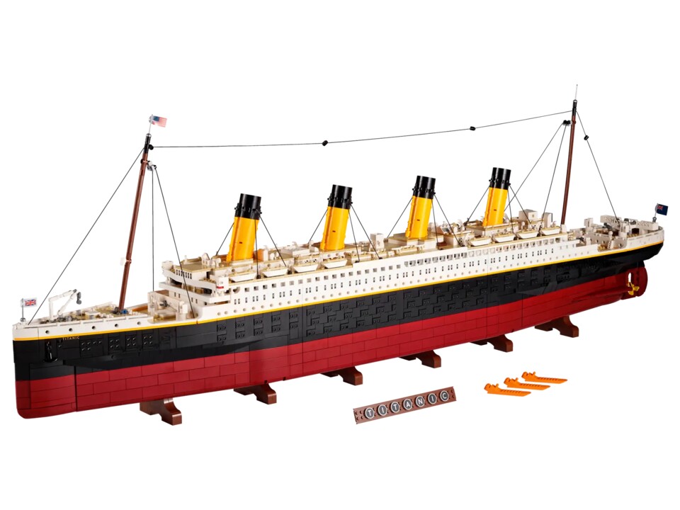 Wäre die Titanic dem Lego-Set nachempfunden worden, hätte Jack im dazugehörigen Film überlebt. Schließlich hätte er sich mit der horrenden Anzahl beigelegter Teile-Trennern über Wasser halten können.