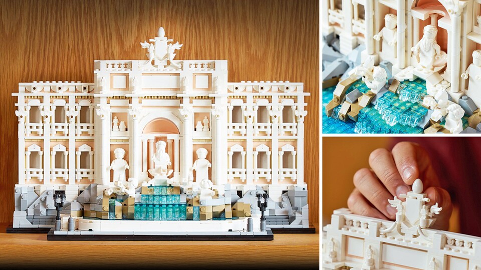 Die opulente Fassade im Barock-Stil wurde von LEGO richtig gut eingefangen. Perfekt für alle, die viel Geschnörkel mögen.