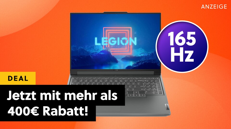 Der Lenovo Legion Slim 5 Gaming-Laptop ist bei Amazon jetzt supergünstig, aber auch stark begrenzt!