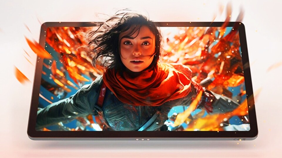 Auf dem matten Display des Idea Tab lässt es sich mit dem beiliegenden Stift schreiben und zeichnen wie auf Papier.