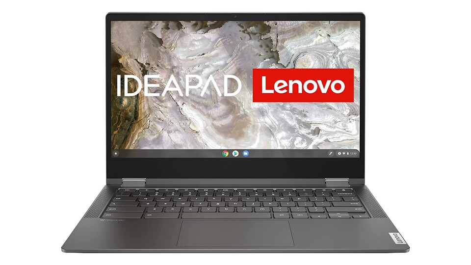 Auch ganz klassisch als Laptop nutzbar: Das Lenovo IdeaPad Flex 5i Chromebook.