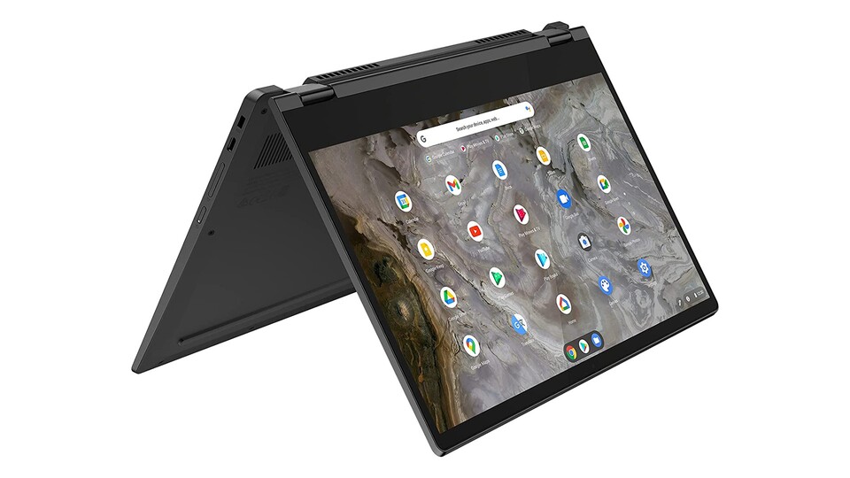Vom Tablet zum Laptop und umgekehrt - Das Lenovo IdeaPad Flex 5i lässt sich in einem Handgriff umfunktionieren.