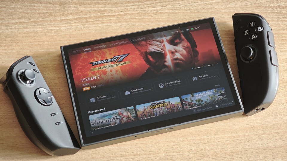 Wie bei der Nintendo Switch 2 können die Controller abgetrennt vom Tablet verwendet werden. (Bildquelle: Duy Linh DinhGameStar Tech)