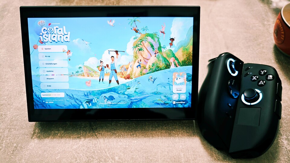 Die abnehmbaren Controller sind mehr als nur ein Gimmick. Sie sind eine sinnvolle Erweiterung des Handhelds. (Bildquelle: Duy Linh DinhGameStar Tech)