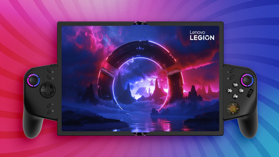 Tablet mit Controllern gefällig? Lenovo Legion Go Fold. (Bildquelle: Lenovo)