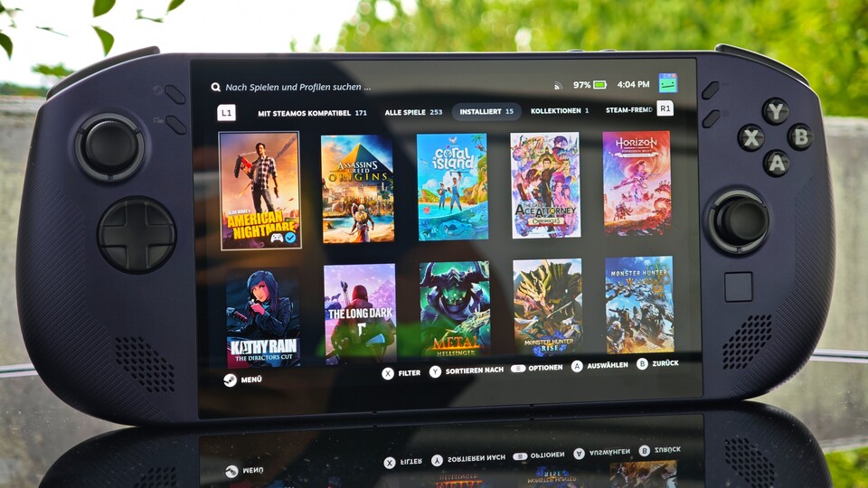 SteamOS ähnelt in der Bedienung Konsolen. (Bildquelle: Duy Linh DinhGameStar Tech)