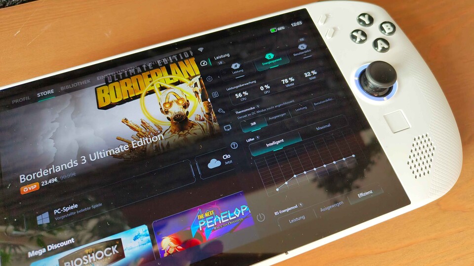 Legion Space ist sehr lahm. Hoffentlich wird das irgendwann besser.