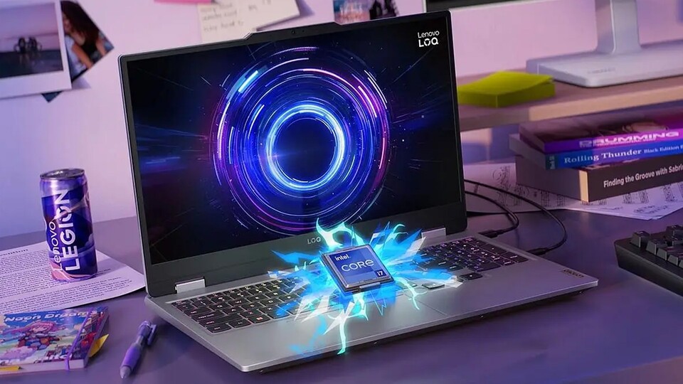 Dass Gaming Hardware im Corporate-Mantel super funktioniert, beweist Lenovo mit dem LOQ 15i.