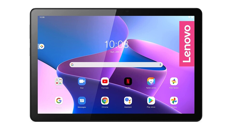 Netflix, Amazon Prime + YouTube: Das Lenovo Tab M10 ist eines der günstigsten Streaming-Tablets überhaupt. Die Displayqualität kann sich für diese Preisklasse echt sehen lassen!