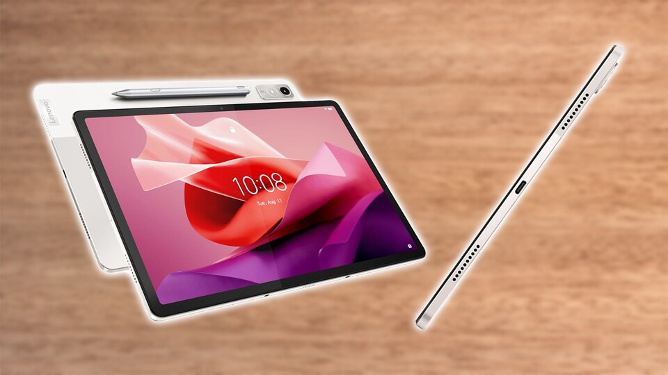 Groß und schmal: Egal ob Lesen oder Filme schauen, das Lenovo Tab P12 ist ein starker Begleiter für euren Alltag.