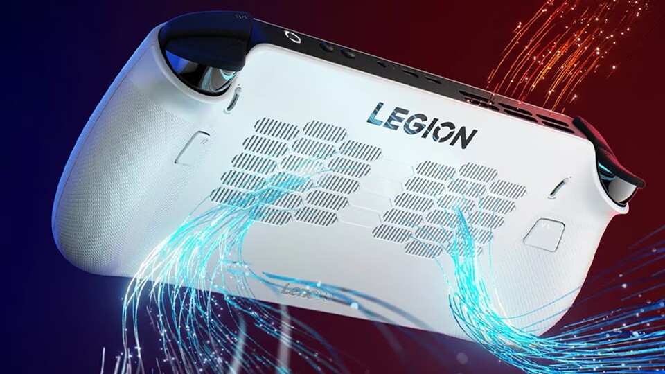 Eine gute Durchlüftung zeigt sich von der Rückseite, aber das Hauptmerkmal liegt in der Hand …