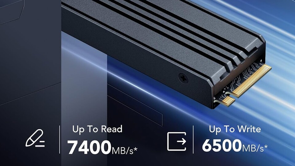 Mit den schnellen Lese- und Schreibgeschwindigkeiten der Lexar NM790 haben lange Ladebalken keine Chance mehr!