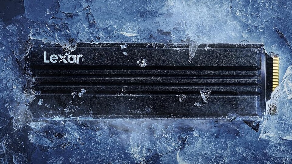 Dank Kühlkörper liefert euch die Lexar NM790 stets die maximale Performance ohne Leistungseinbußen.