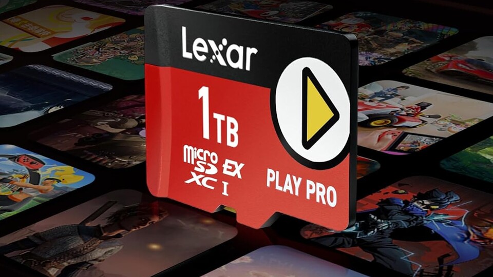 Ein Terabyte Speicher – genug Platz für Dutzende AAA-Games, ohne dass ihr etwas löschen müsst.