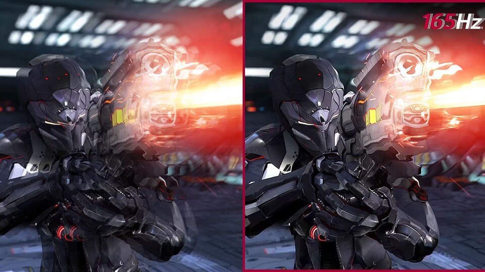 165Hz Bildwiederholrate sind perfekt für schnelle Spiele wie CS:GO. Aber auch ein Diablo IV profitiert von vielen Bildern pro Sekunde.