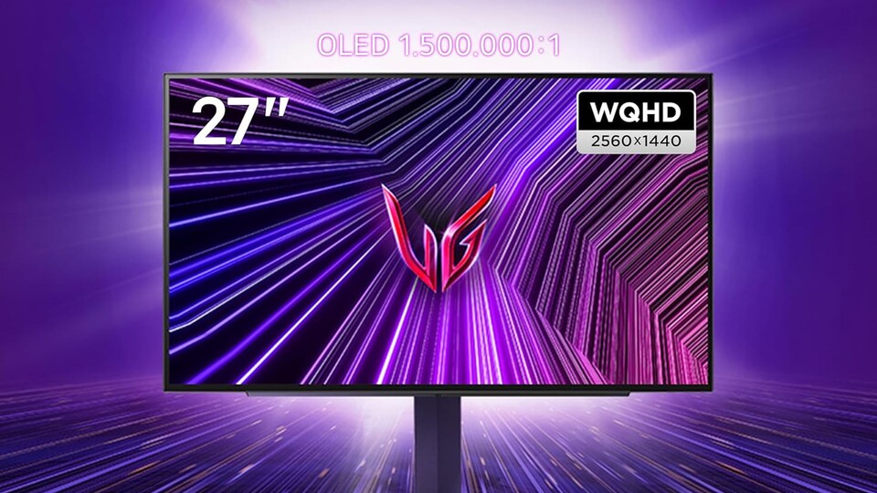 QHD-Auflösung und echtes Schwarz: Wenn ihr mit maximaler Immersion zocken wollt, braucht ihr einen OLED-Monitor!
