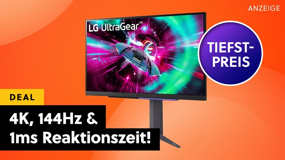 Mit dem LG UltraGear Gaming-Monitor im Bestpreis-Angebot geht ihr keine Kompromisse mehr ein, wenn es um die Bildqualität geht!
