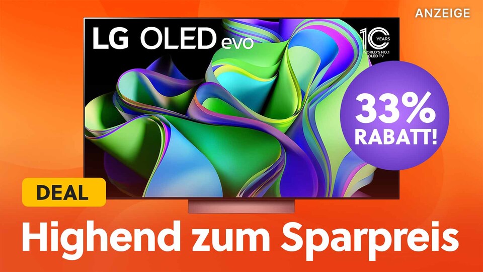 Ein Highend-4K-TV, der auch bestens zum Zocken geeignet ist: der LG OLED C3.