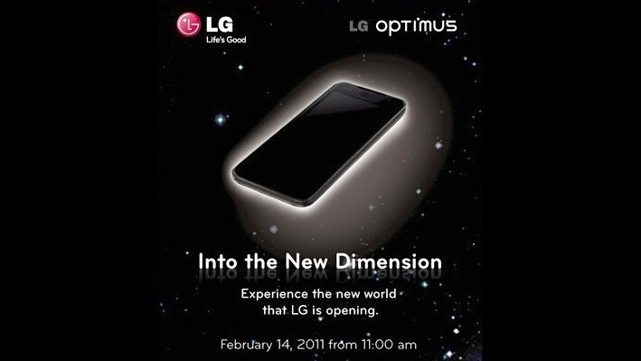 Die Ankündigung von LG für ein Smartphone mit einer neuen Dimension.