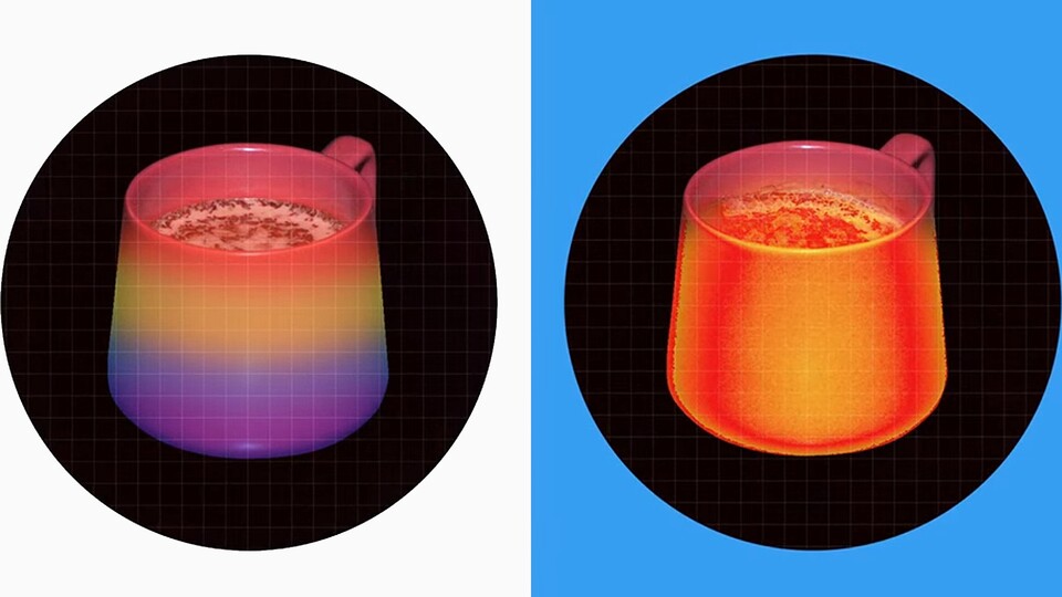 Der Klassiker: Aufgewärmter Kaffee ist oben heiß und unten noch eiskalt. Ein Inverter verteilt die Hitze gleichmäßiger.