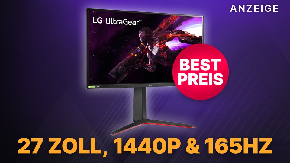 Noch nie war er so günstig wie aktuell bei Coolblue: der LG UltraGear 27GP850P-B für nur 329€.