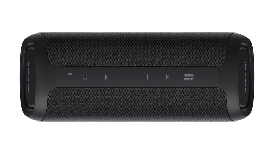 Alle wichtigen Buttons in einer Reihe: Beim LG XBOOM Go steht Bedienfreundlichkeit an erster Stelle!