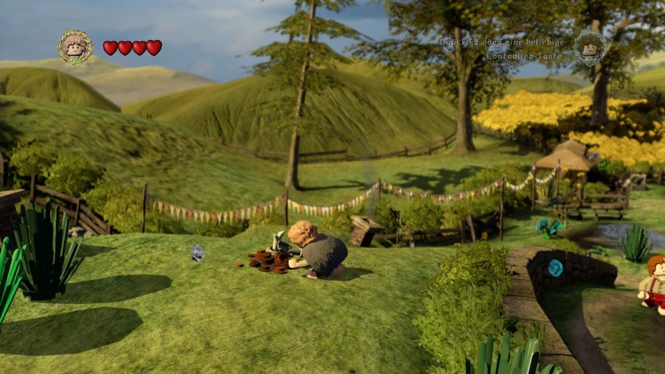 Die Spielfiguren haben unterschiedliche Fähigkeiten: Sam kann zum Beispiel an bestimmten Stellen Pflanzen wachsen lassen.