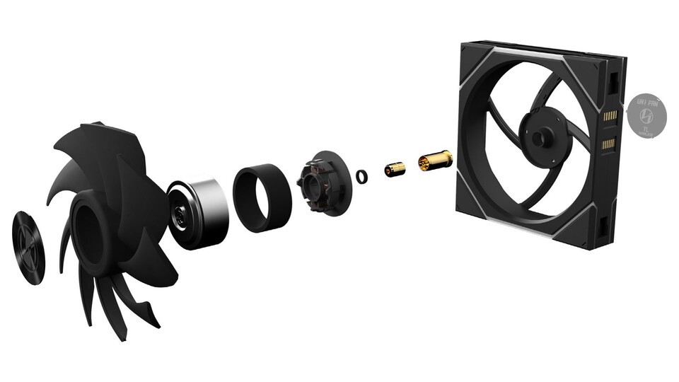 Die kabellosen LIAN LI Fans bewegen nicht einfach nur Luft von A nach B – sie schmücken euer Gehäuse, sind leise und frustrieren am wenigsten beim PC-Bau.