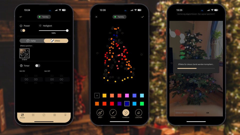 Twinkly scans your tree and lets you get creative.
