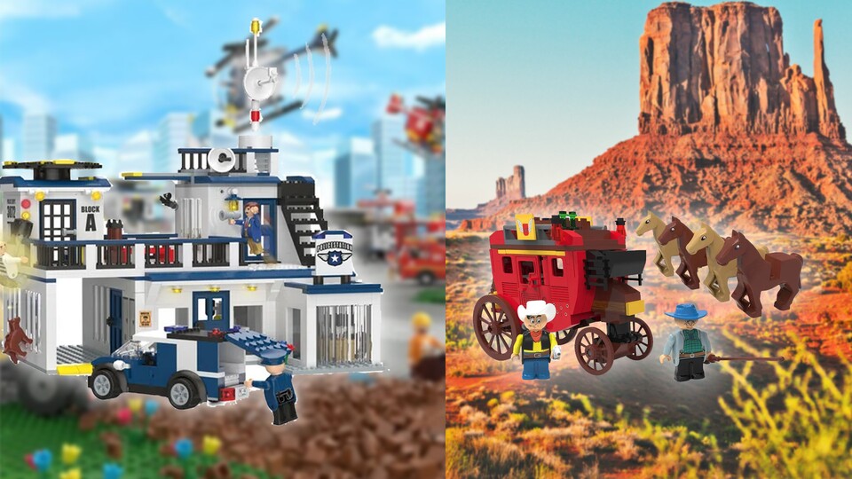 Von modernen Städten bis zum Wilden Westen mit Lucky Luke. Lidl kann auch die Klassiker!