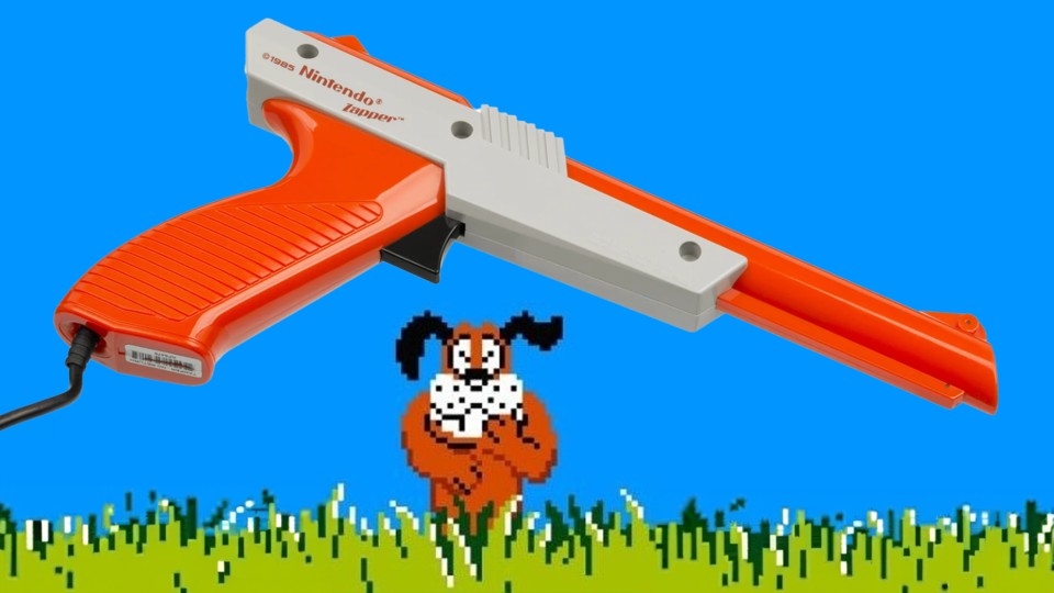 A 25-year-old man robbed a supermarket with this weapon.  (Source: Nintendo)