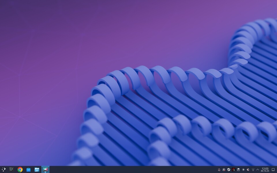 Tuxedo OS sieht sehr minimalistisch aus, die Bedienung ist größtenteils intuitiv.