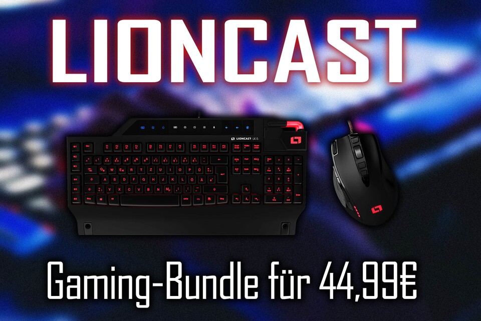 Lioncast LK15 und LM20 im Gaming-Bundle für 44,99€