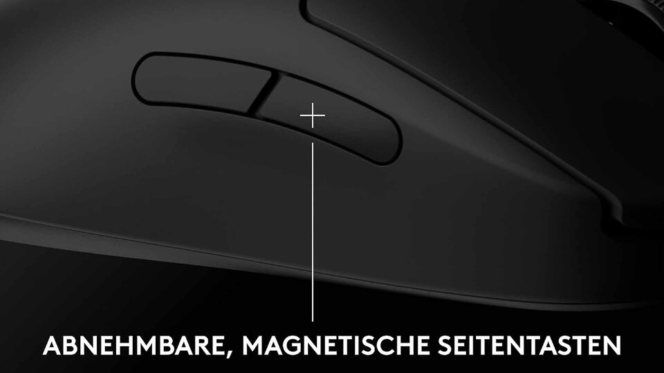Die Logitech G PRO 2 setzt weiterhin auf eine kompakte Form für Rechts- und Linkshänder.