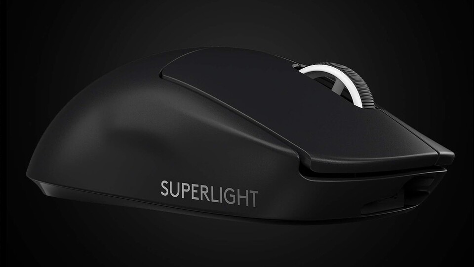 Zusammen mit E-Sport-Profis entwickelt für maximale Ergonomie: Die Logitech G PRO X Superlight liegt einfach erstklassig in der Hand!
