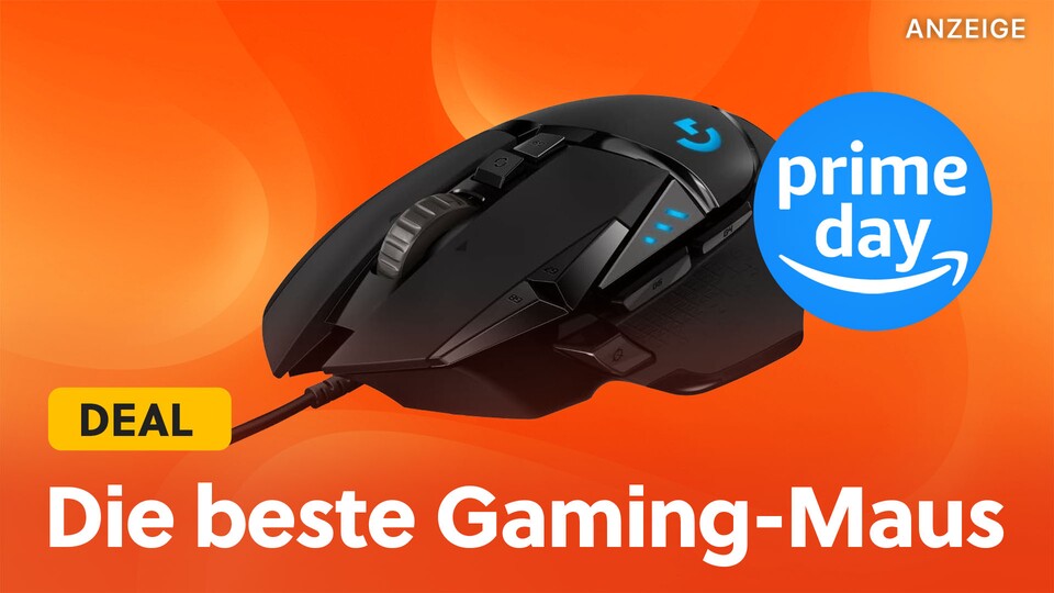 Die Logitech G502 gibts jetzt zum absoluten Bestpreis im Prime Day bei Amazon!