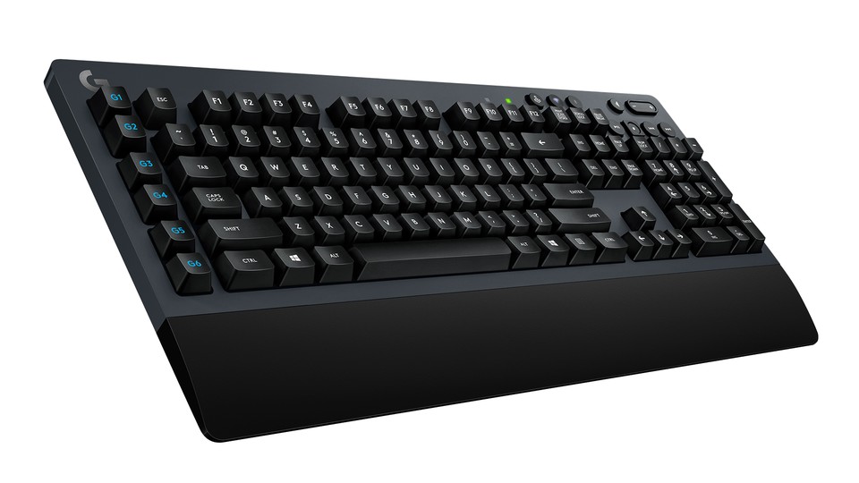 Die G613 ist die erste drahtlose mechanische Gaming Tastatur von Logitech mit den gewohnten Romer-G-Schaltern.