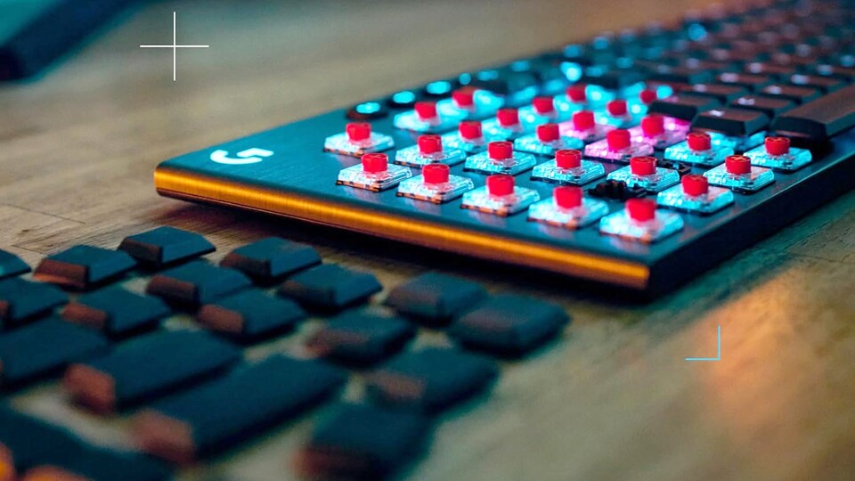 Die speziellen Low-Profile-Schalter von Logitech sind für 50 Millionen Tastenanschläge zertifiziert.