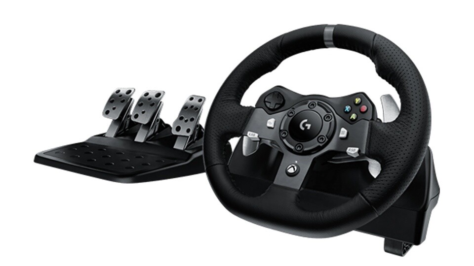 Logitech G920 Driving Force für PC und XBox One sowie G29 Driving Force für PS3 und PS4 heute im Angebot bei Mediamarkt.