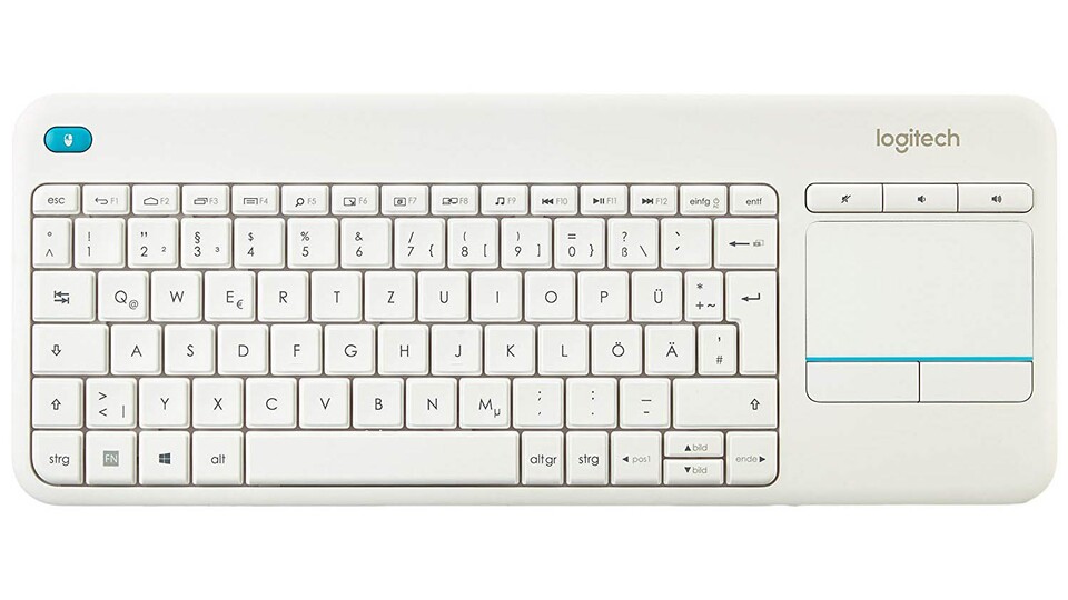 Logitech K400 Plus Touch Wireless Tastatur 