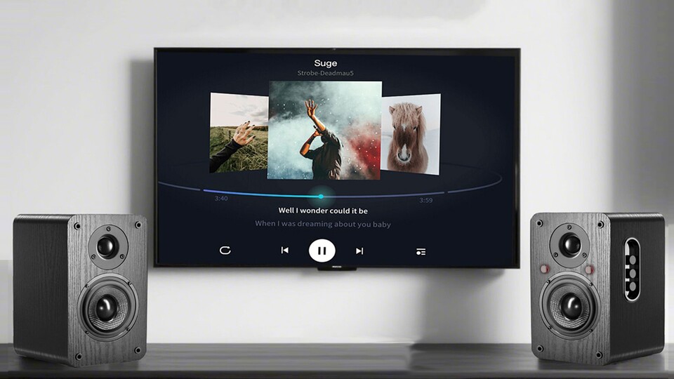 Auch am 4K-TV bringen es die Boxen dank HDMI-Anschluss richtig weit.