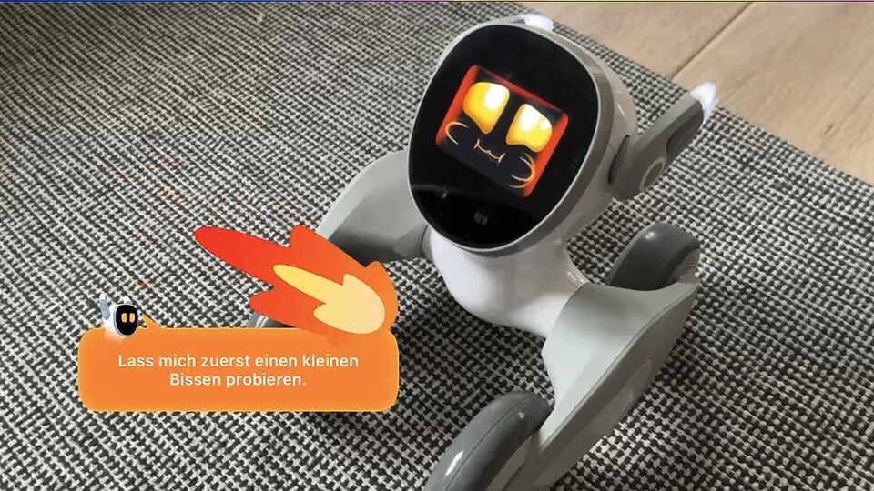 Mein gekochtes Chili-Hühnchen lässt Loona Feuer speihen. (Bildquelle: Mirco Kämpfer - GameStar Tech)